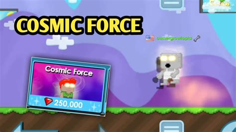 cosmic force growtopia